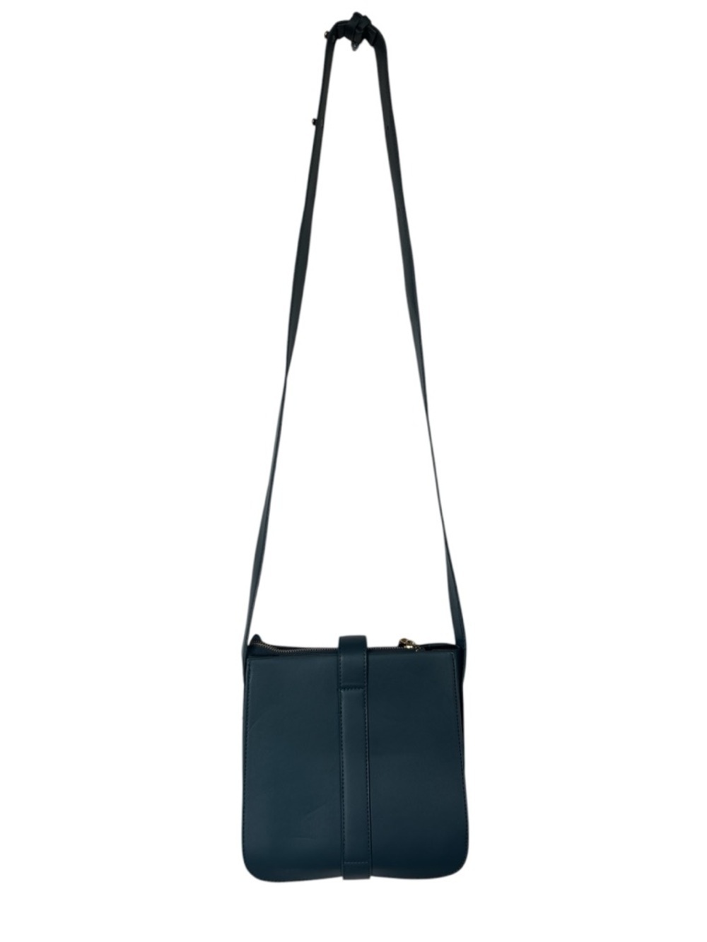 Massini Teal Quilted Leather Crossbody/Shoulder Bag - Picture 4 of 6